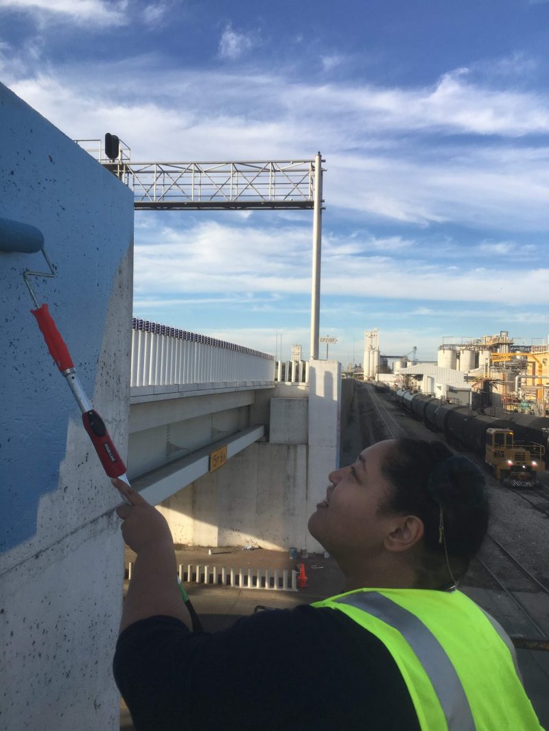 13th St. Train Bridge  – Ellamonique Baccus