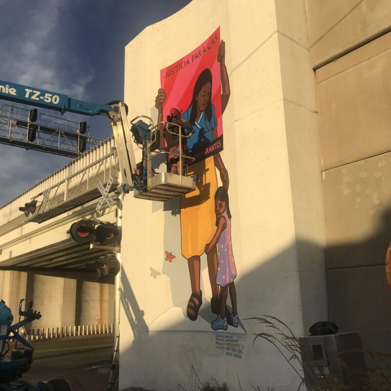 Justice Poster Mural – Connie Fiorella Fitzpatrick