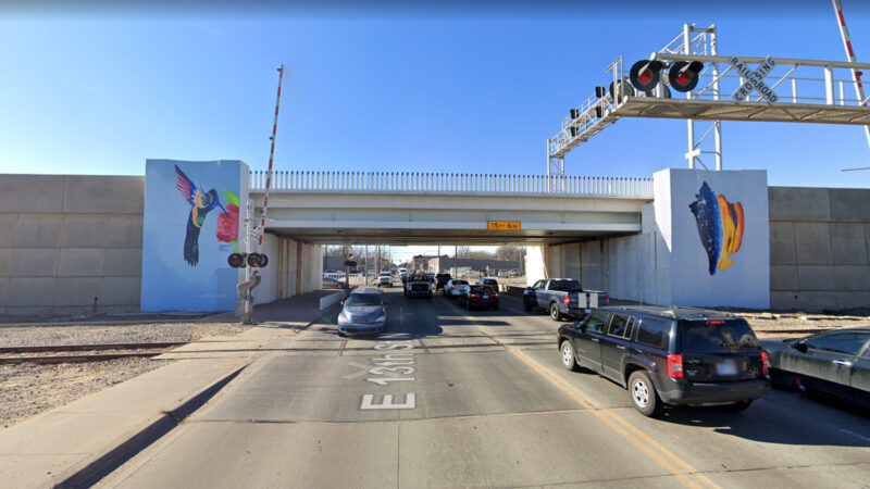 13th St. Train Bridge (Google Maps)